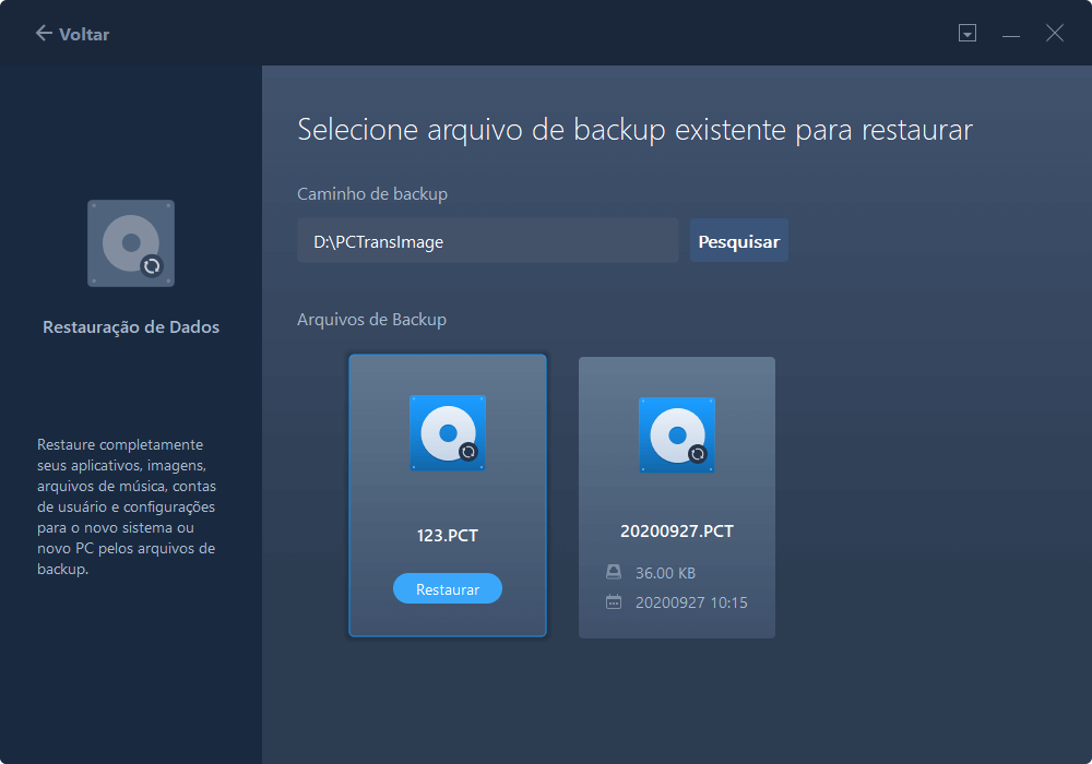 transferir arquivos via imagem - passo 5