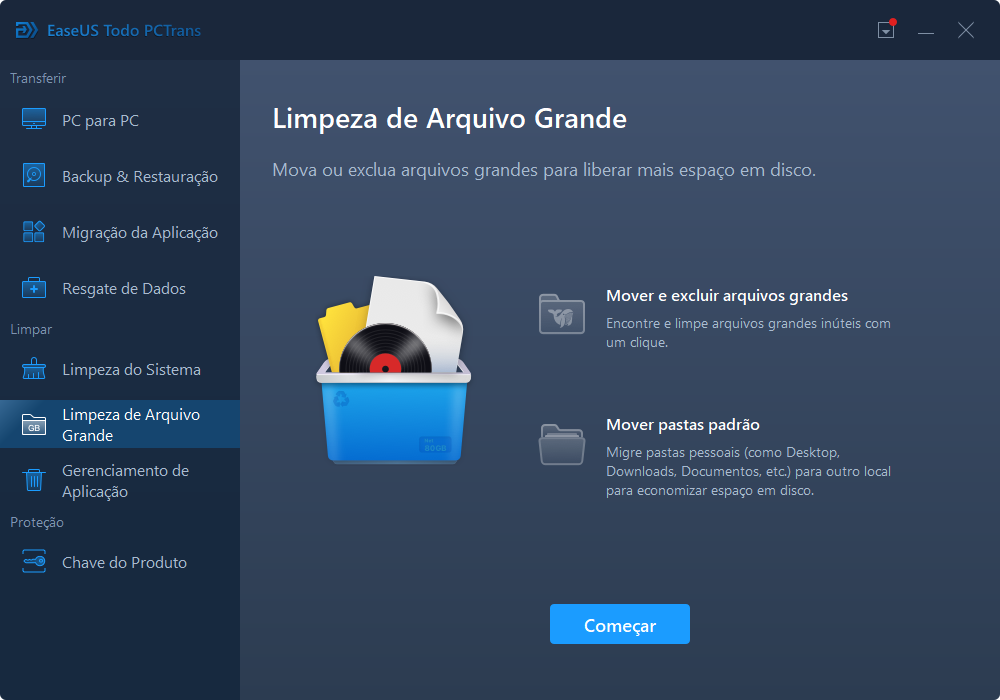 limpeza de arquivo grande