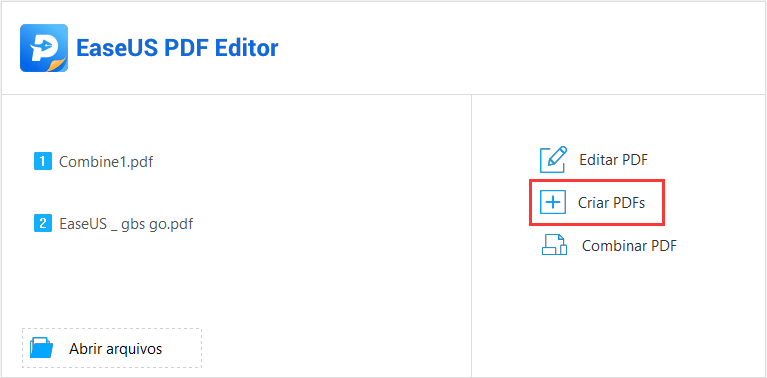 criar pdf